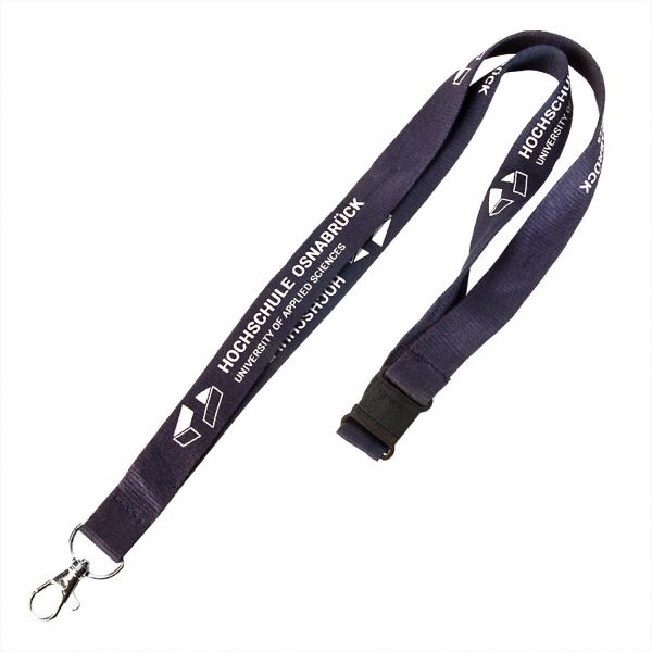 Lanyard, blue, corporate