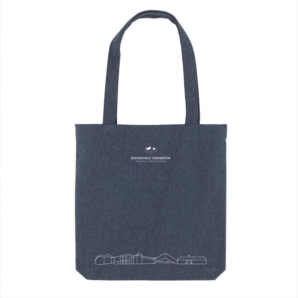 Tote Bag, midnight blue, skyline