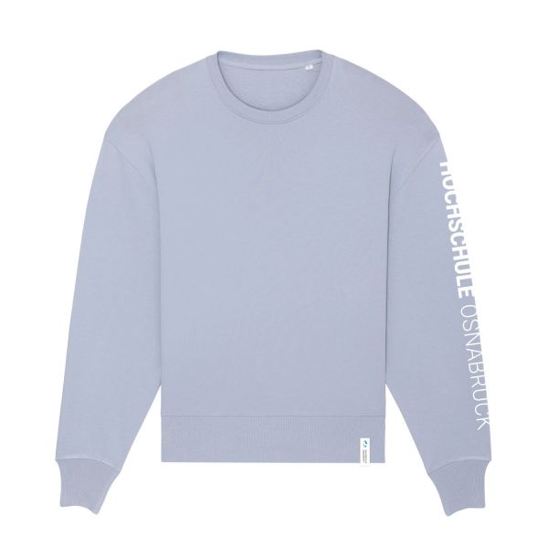 Unisex Organic Sweatshirt, serene blue, ROBO