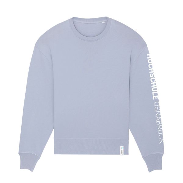 Unisex Organic Sweatshirt, serene blue, ROBO